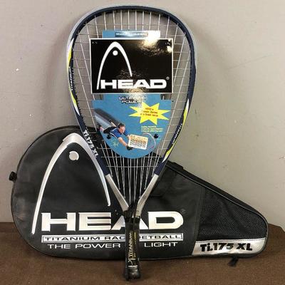 #348 HEAD Titanium Racket Ball Racket