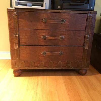 Dresser with Buckles