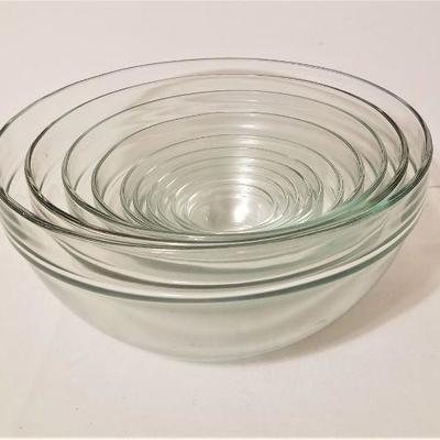 Lot #145  Set of 10 ARC Mixing Bowls - made in France