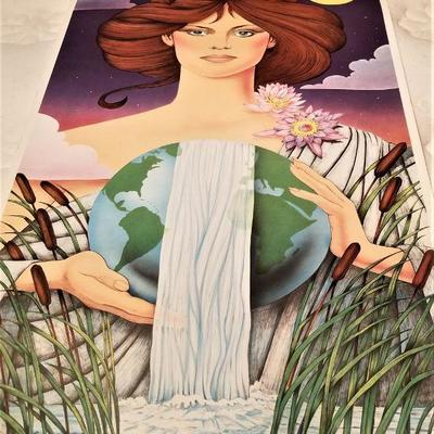 Lot #146  Louisiana World Exposition - 1984  Water Goddess Poster  Signed/numbered