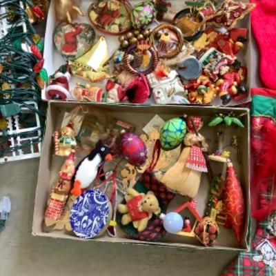 7. Vintage Christmas Decor and Gump’s Ornaments