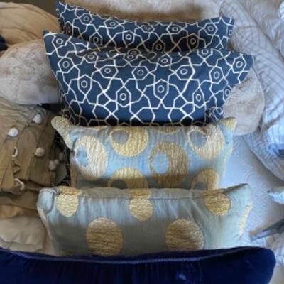 9. Assorted Lot of Decorative Pillows