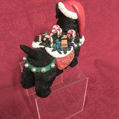 Lot 44 Christmas Scottie dog