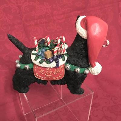 Lot 44 Christmas Scottie dog