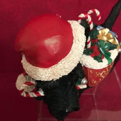 Lot 44 Christmas Scottie dog