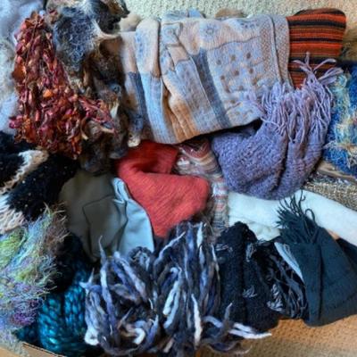 34. Assortment of Scarves