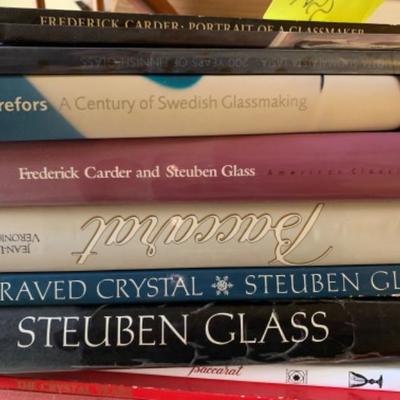 53. Book Lot on Glass