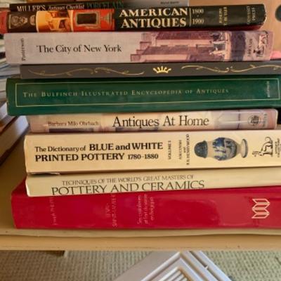 57. Book Lot on Antiques, Home Decor and Porcelain