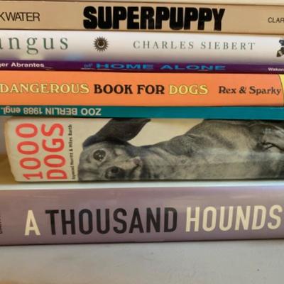 60. Lot of Books on Dogs and Other Animals
