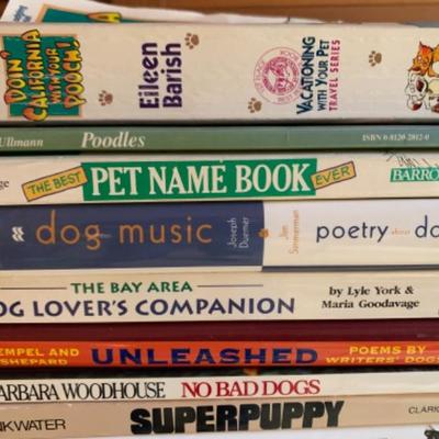 60. Lot of Books on Dogs and Other Animals