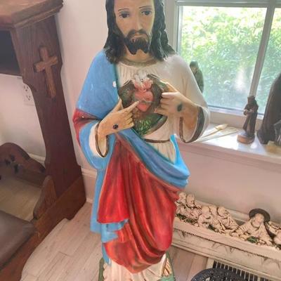 Lot # 726 Religious Statue Lot 