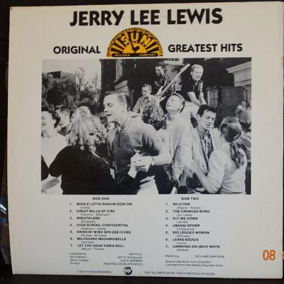 Jerry Lee Lewis ~ Greatest Hits