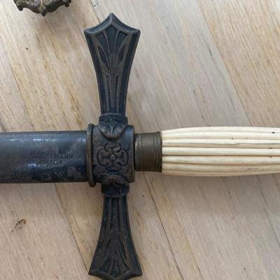 Lot # 739 Pair of Antique swords 