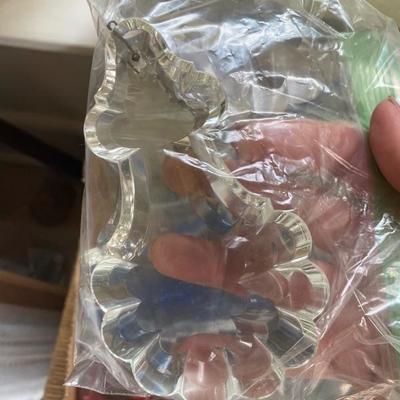 Lot # 740 Lot of Glass Prisms 