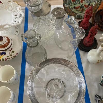 Lot # 747 Pressed Glass lot 