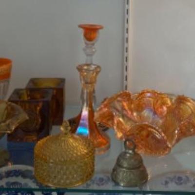 Lot #776 Carnival Glass lot 