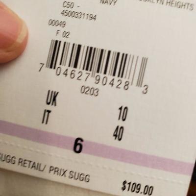 MB-280:New pants size 6 