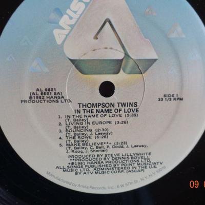 Thompson Twins ~ In the name of love