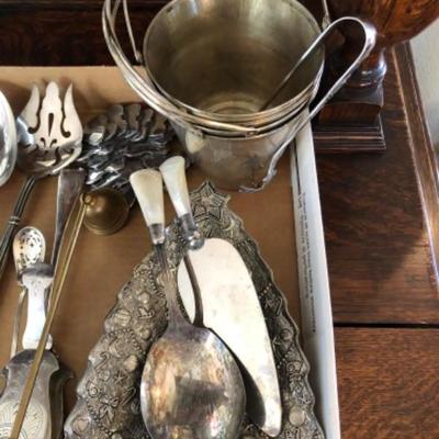 96. Assorted Collection of Silver Plate