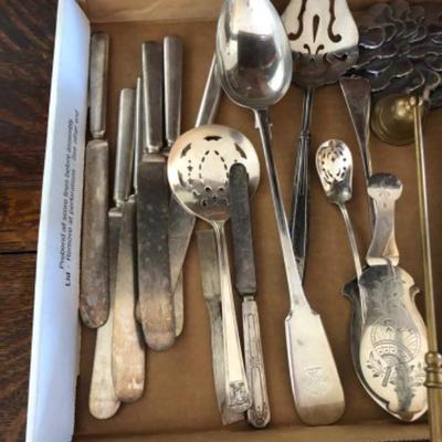 96. Assorted Collection of Silver Plate