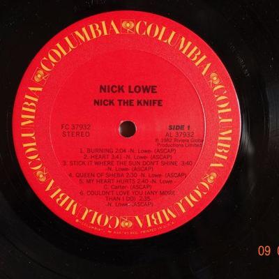 Nick Lowe ~ Knock The Knife