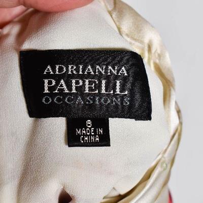 B3-109: Adrianna Papell Cocktail Dress size 8