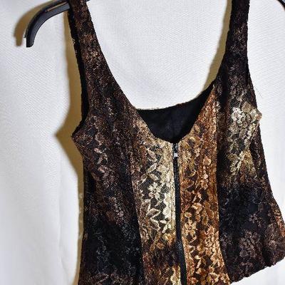 B3-113: Womens Beaded Jacket and Cami