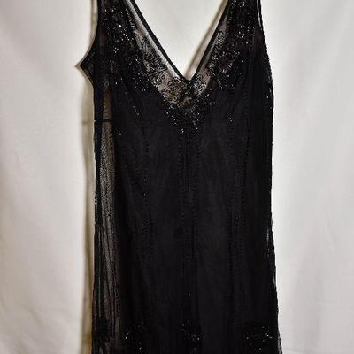 B3-117: Beaded cocktail dress