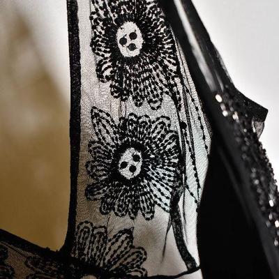 B3-117: Beaded cocktail dress