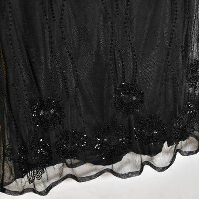 B3-117: Beaded cocktail dress