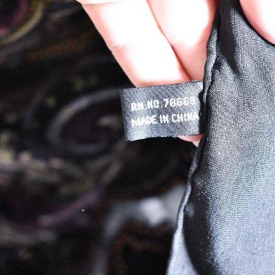 B3-129: silk scarves