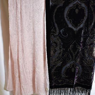 B3-129: silk scarves