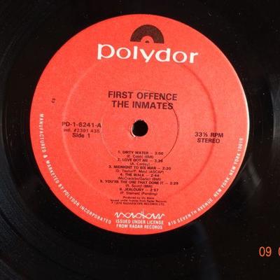 The Inmates ~ First Offence