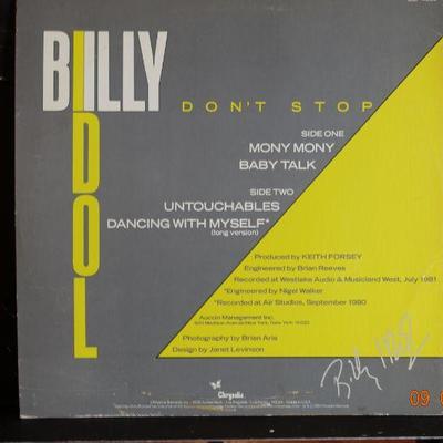 Billy Idol ~ Don't Stop