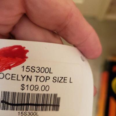 MB-289:  Karen Zambos Jocelyn top nwt