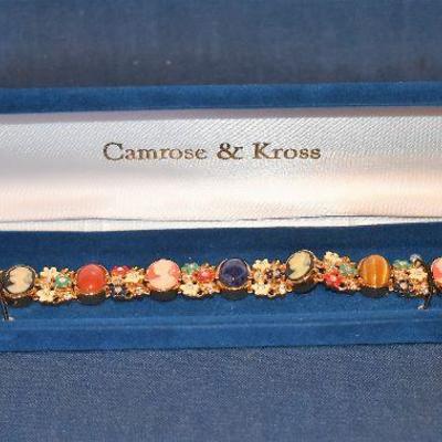 Lot 1053 Camrose Kross Jacqueline Kennedy Ladies Cameo Bracelet