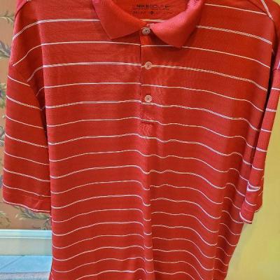 CL-17:  silk Hawaiian shirt and golf shirt lot