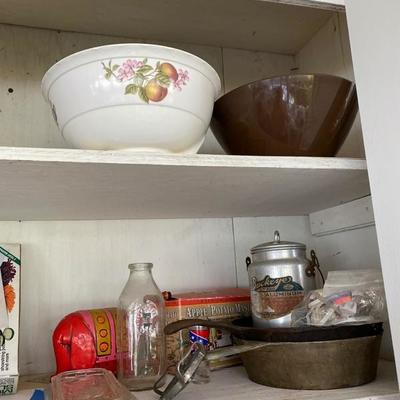 Lot # 801 Lot of Cast Iron and housewares 