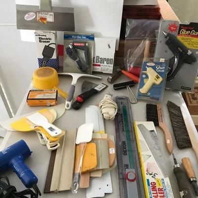Lot # 1202 Spray paints, & Glue guns