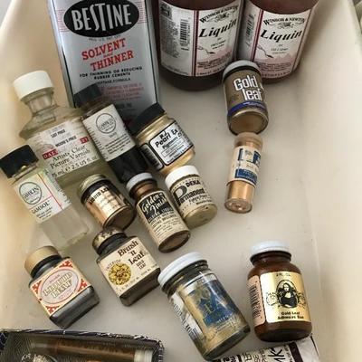 Lot # 1203 Art clean up supplies