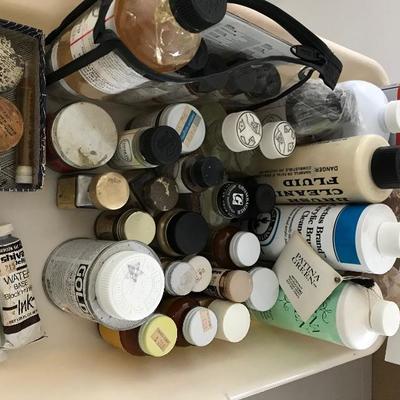Lot # 1203 Art clean up supplies