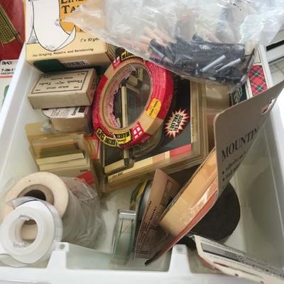 Lot # 1203 Art clean up supplies