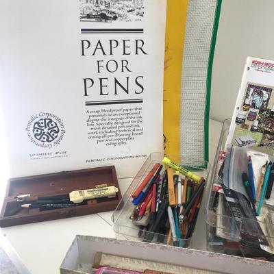 Lot # 1205. Pens to Paper