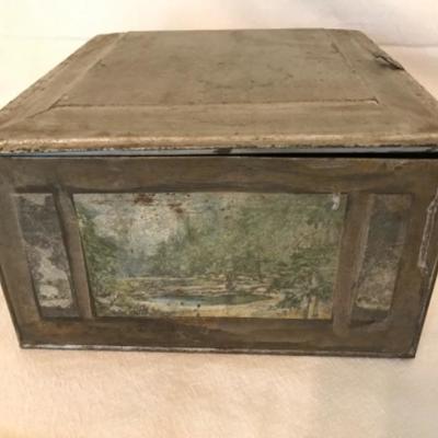 Lot 47 Tin Keepsake box