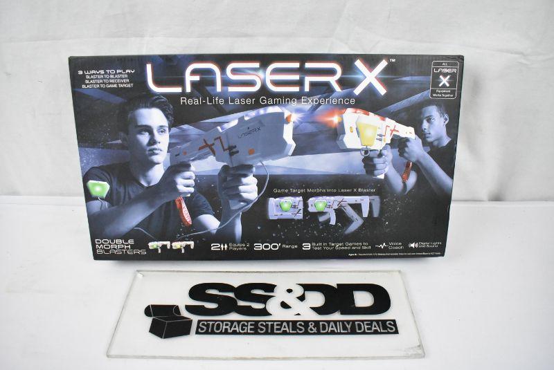 Laser X Morph Double Blasters. One gun won't stay
