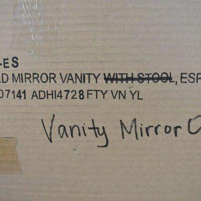 DHI Brynn Vanity Mirror Project Piece. Center SEE DESCRIPTION, $84 Retail