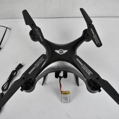 Black Thunderbird Quadcopter Drone by Sky Rider. Works