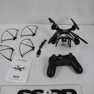 Black Thunderbird Quadcopter Drone by Sky Rider. Works