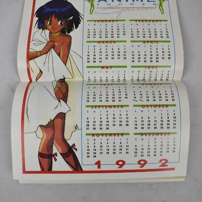 Adult Content: Anime Shower Special 2 for Mature Readers Color Calendar 1992