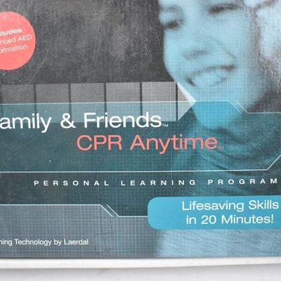 CPR Anytime Personal Learning Program. Appears unused